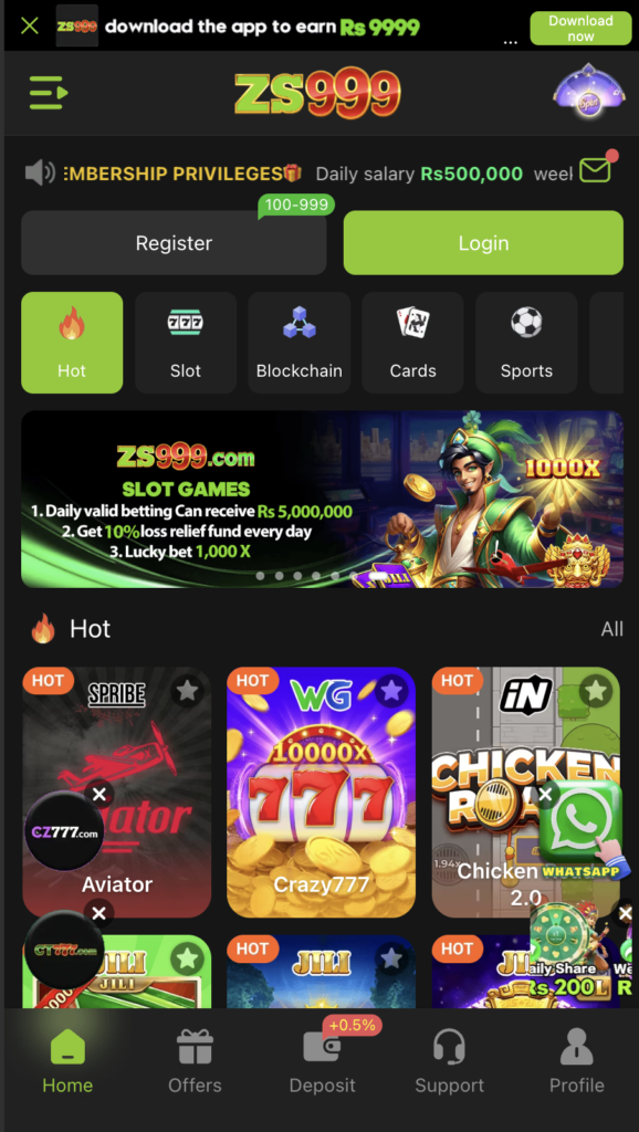 Zs999 Game APK
